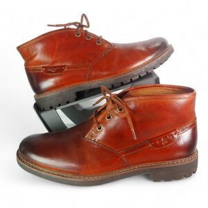 Clarks 1825 Collection Montacute Duke Chukka Boots Brown 26103252  Men's 8.5M